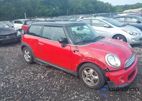 2011 Mini Cooper z USA, uszkodzony, nr VIN WMWSU3C50BT098824